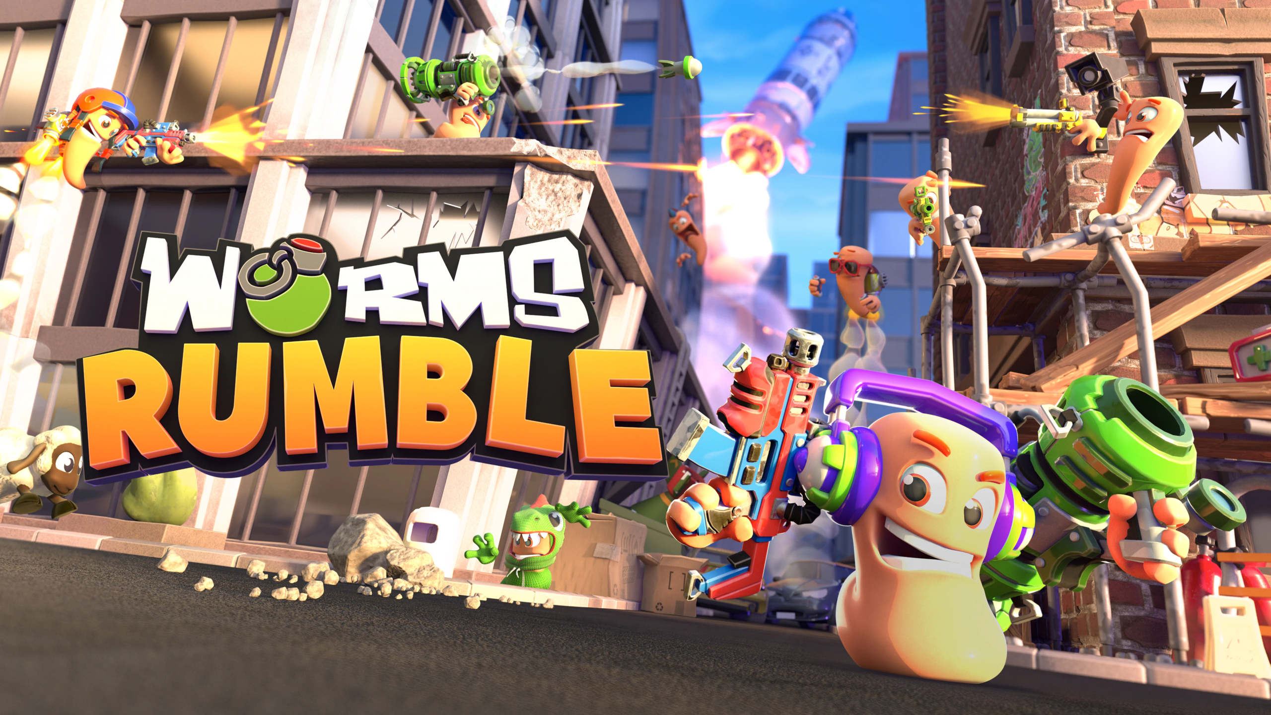 Worms Rumble é o retorno da série Worms, dessa vez com uma nova abordagem no jogo trazendo um combate frenético ao invés do clássico combate em turnos