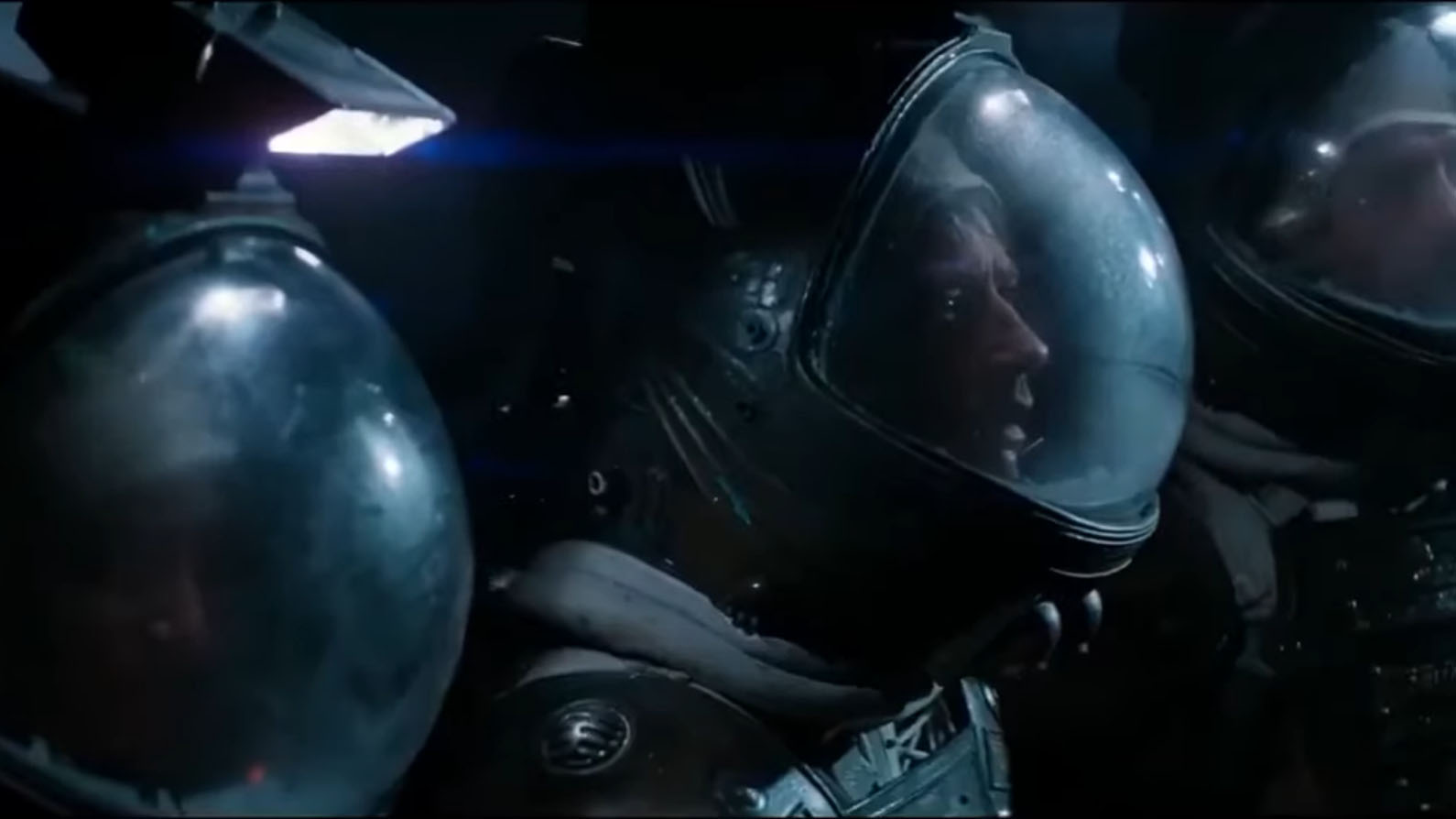 Astronautas no filme Alien