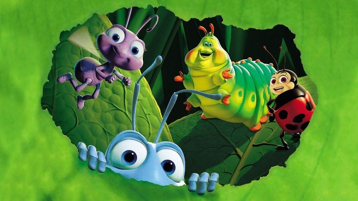 A imagem apresenta personagens principais do filme Vida de inseto 