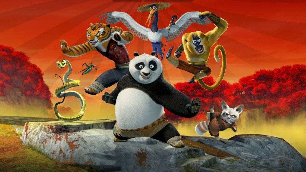Imagem promocional de Kung Fu Panda.