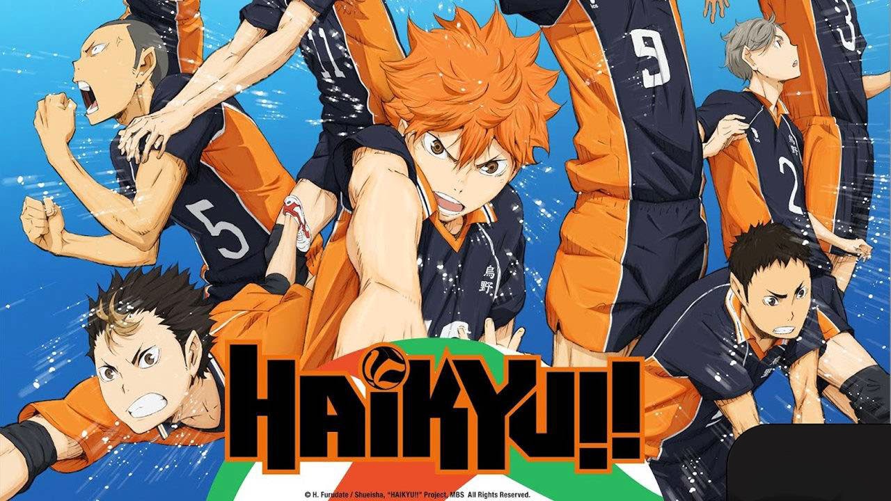 HAIKYUU DUBLADO NA CRUNCHYROLL.