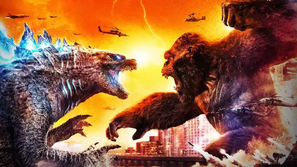 Imagem: Godzilla x Kong - (Distribuição: Warner Bros. Discovery/Legendary Pictures).
