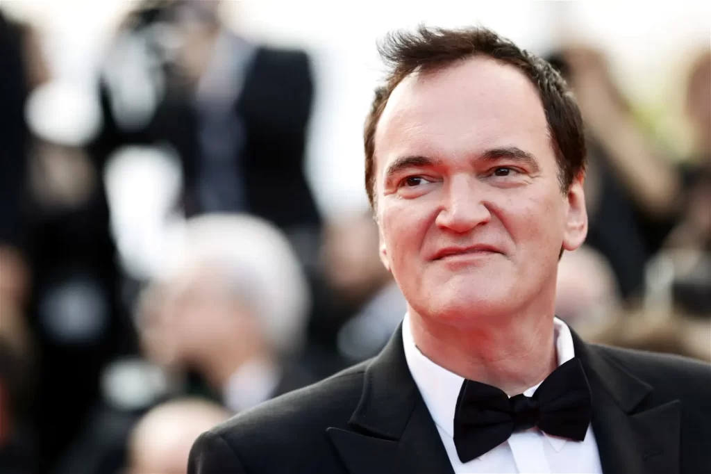 Imagem: "Quentin Tarantino, diretor de The Movie Critic" - (Reprodução: Internet).