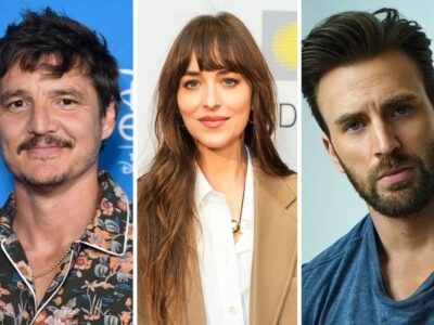 Diretora de Vidas Passadas fará novo filme com Chris Evans, Dakota Johnson e Pedro Pascal. (Foto: Reprodução/Getty Images)