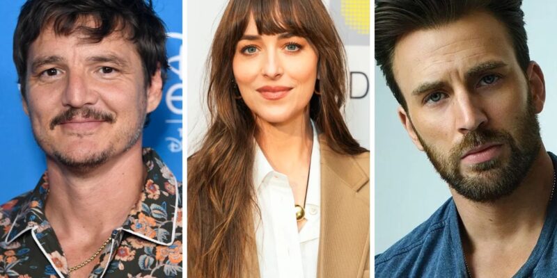 Diretora de Vidas Passadas fará novo filme com Chris Evans, Dakota Johnson e Pedro Pascal. (Foto: Reprodução/Getty Images)