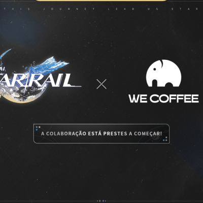 Star Rail e We Coffee em collab celebram aniversário do jogo