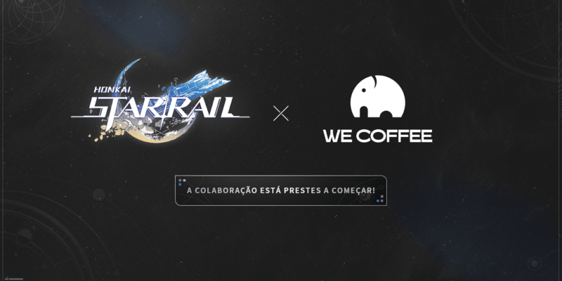 Star Rail e We Coffee em collab celebram aniversário do jogo