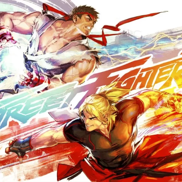 Street Fighter Ryu e Ken por YamaOrce