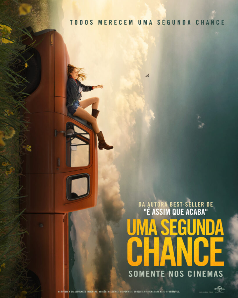 Universal Pictures lança primeiro trailer e cartaz de "Uma Segunda Chance", adaptação do best-seller de Colleen Hoover.