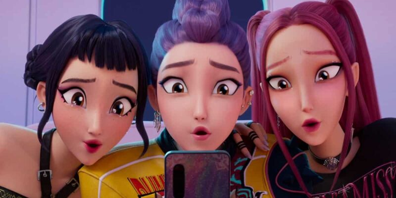 guerreiras do kpop filme netflix spotify