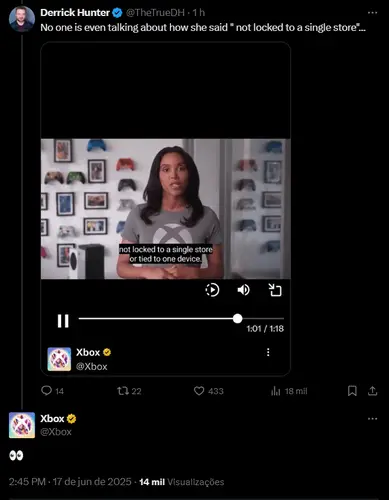 Xbox 2025: nova geração de consoles está em desenvolvimento, afirma Microsoft