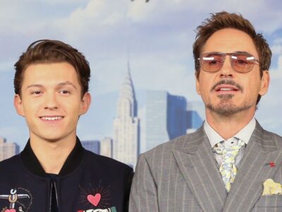 tomhollandrobertdowneyjr rob kimgetty images