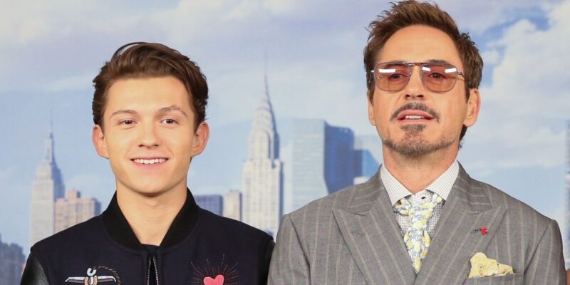 tomhollandrobertdowneyjr rob kimgetty images