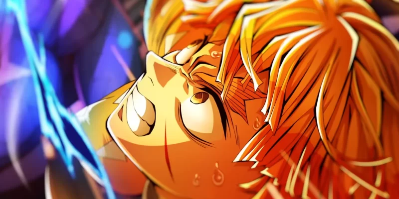 20250903 zenitsu enfrentando kaigaku em nova arte promocional de demon slayer castelo infinito ovicio