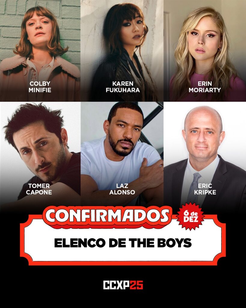 Prime Video na CCXP25: The Boys, Fallout, Cangaço Novo e Corrida dos Bichos prometem agitar o evento