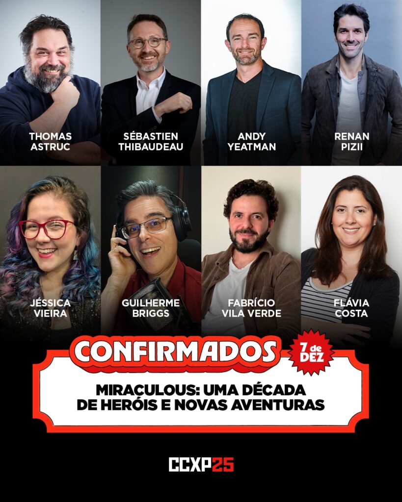 CCXP25 | O encontro definitivo entre música, cinema, animação e cultura pop promete a edição mais grandiosa da história