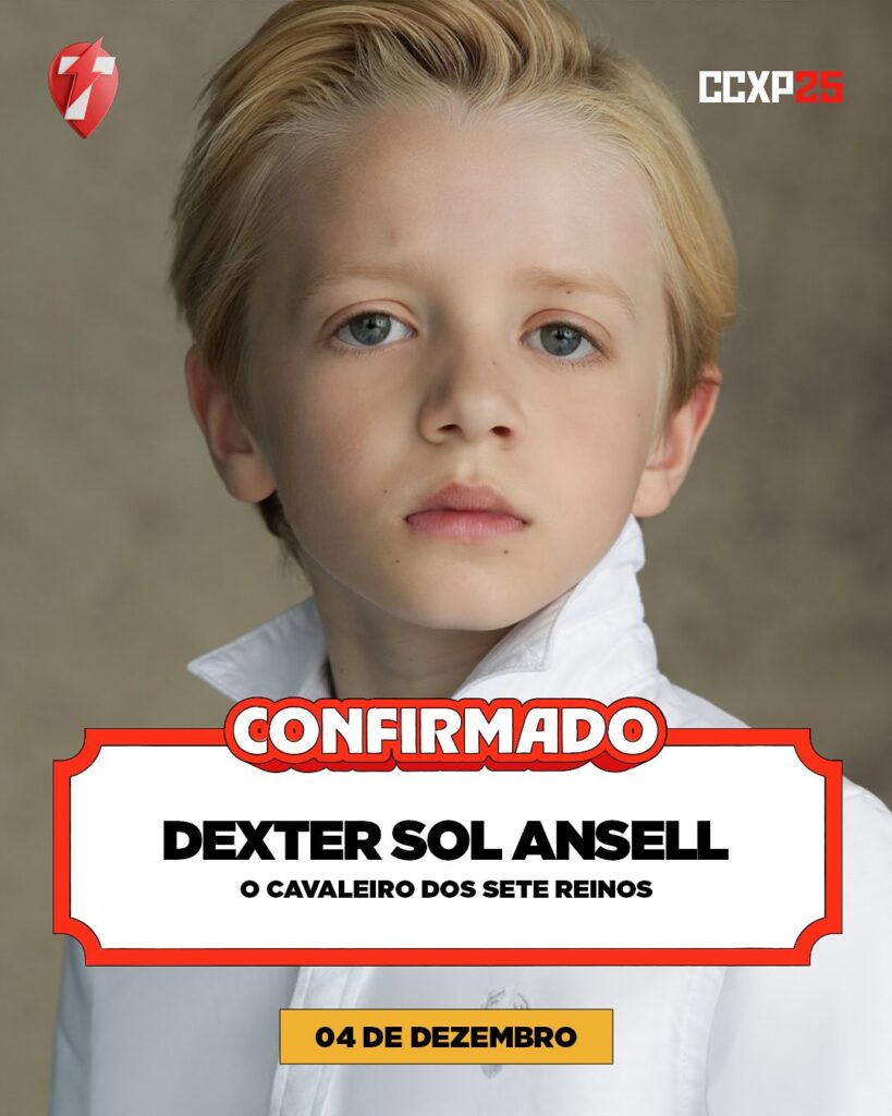 CCXP25 aposta alto e traz painel exclusivo de O Cavaleiro dos Sete Reinos, nova aposta do universo de GoT