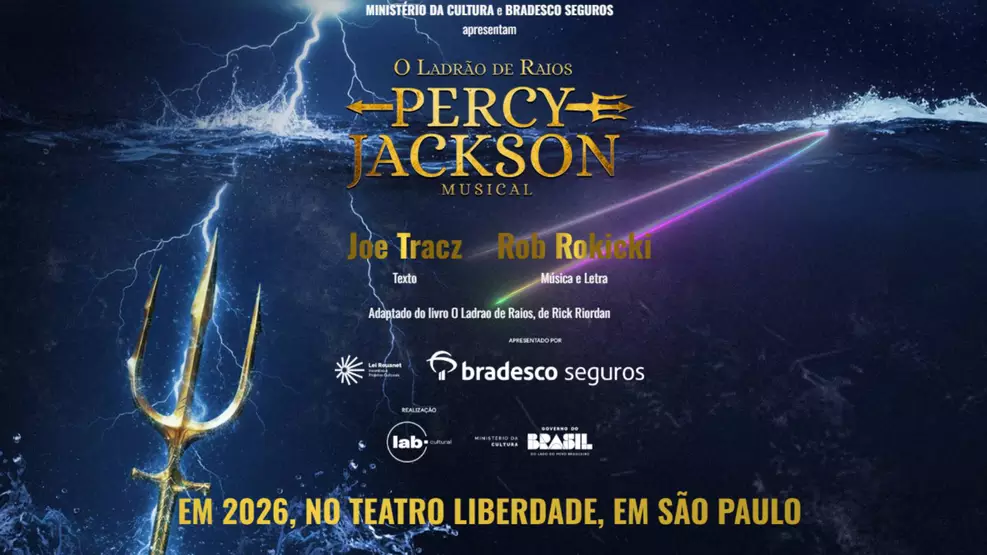 Percy Jackson: O Ladrão de Raios | O Musical Anunciado no Brasil em 2026, Em Meio à Onda de Sucesso da Saga