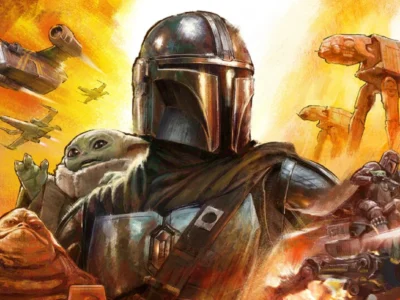 The Mandalorian and Grogu official artwork Disney