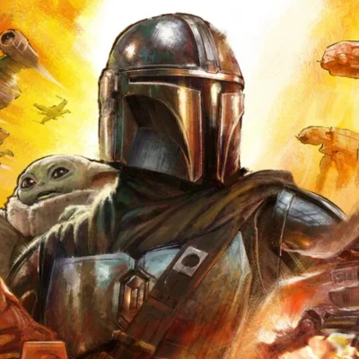 The Mandalorian and Grogu official artwork Disney