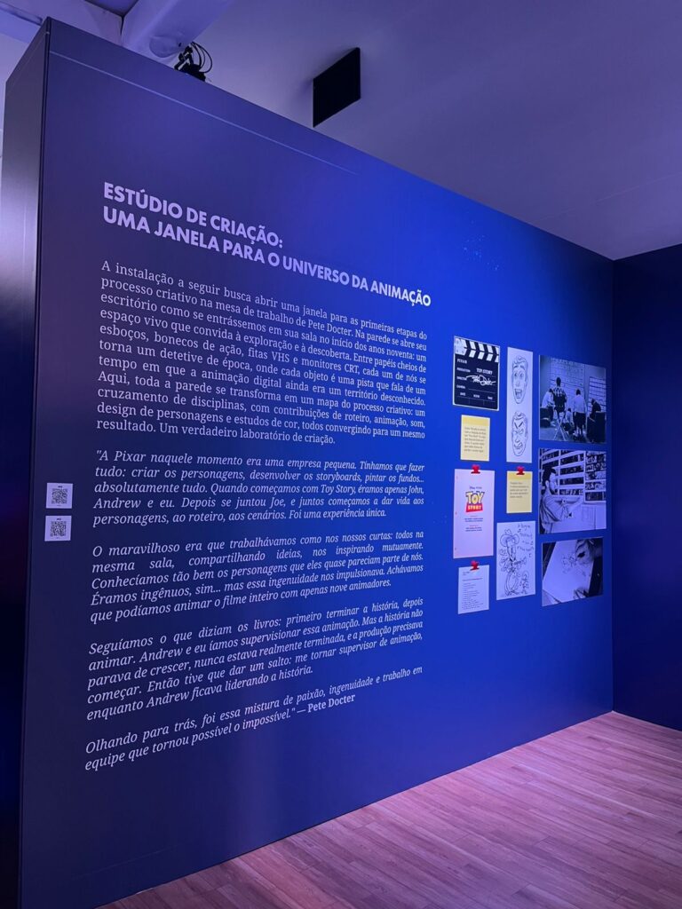 A exposição "Toy Story ao Infinito e Além" chega à Avenida Paulista com 1.100 m² de nostalgia pura! A Nerds da Galáxia conferiu a estreia da mostra que une arquivos raros da Pixar e artes inéditas de Eduardo Kobra. Garanta seu ingresso e vá ao infinito e além!