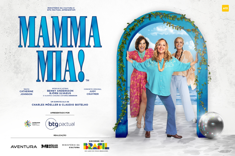 O aclamado musical Mamma Mia! retorna a São Paulo em curtíssima temporada no BTG Pactual Hall, reunindo os hits eternos do ABBA e um elenco estelar em uma superprodução nacional emocionante, feminista e totalmente original.