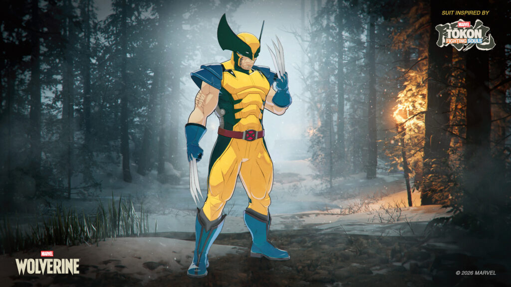 Colaboração com Marvel Tōkon: Fighting Souls Jogo Wolverine