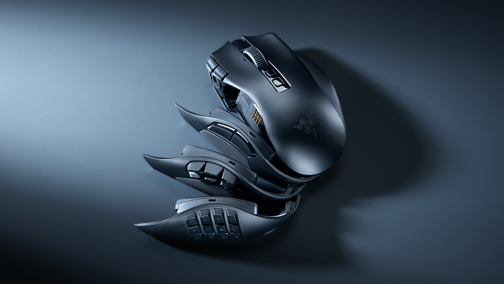 Razer apresenta Naga V3 Pro, mouse gamer modular com até 23 botões programáveis