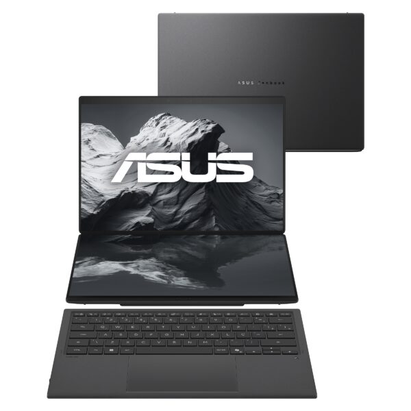 ASUS Zenbook DUO 2026 chega ao Brasil com duas telas OLED, Intel Core Ultra X9 e até 32 horas de bateria