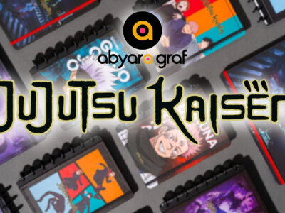 Jujutsu Kaisen ganha coleção de cadernos de discos da Abyara Graf