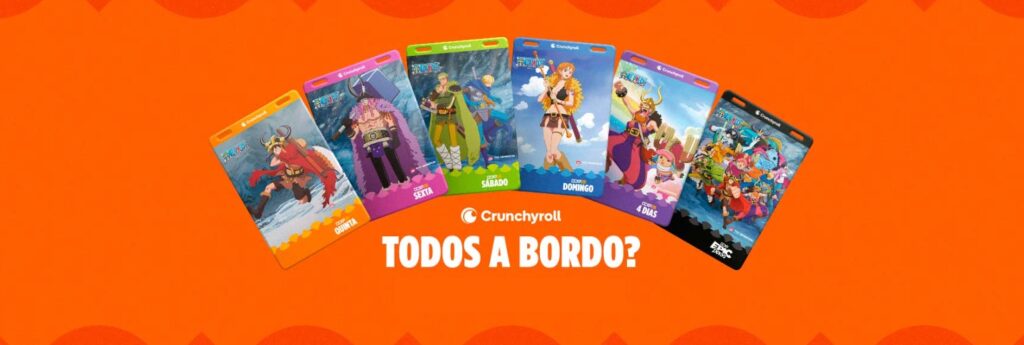 One Piece é o tema oficial das credenciais da CCXP 2026. A organização revelou as artes exclusivas com os personagens da franquia para o evento. Saiba como garatir seu ingresso e os detalhes da coleção.